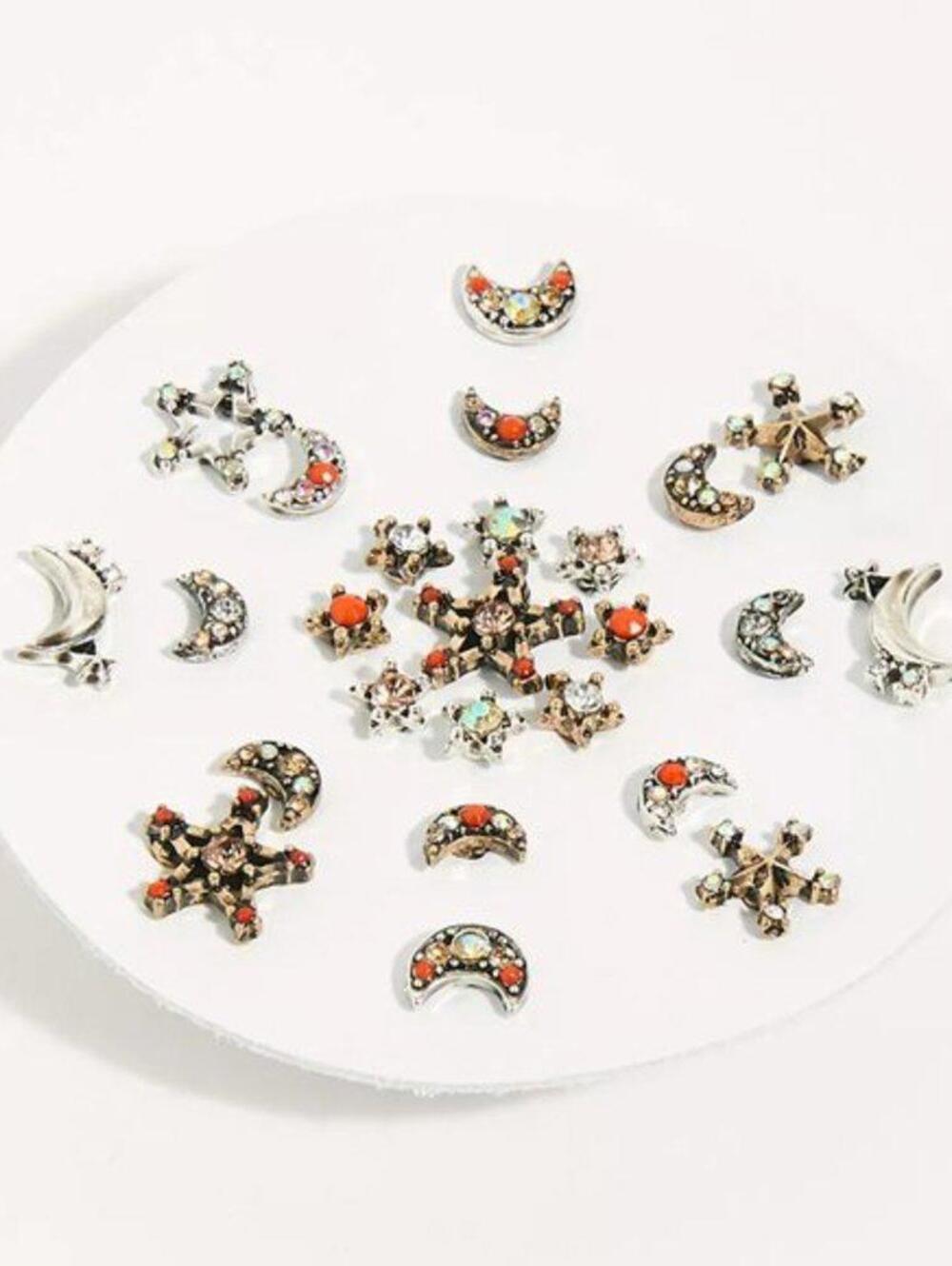 Free People Destination Stud Earring Set [045]